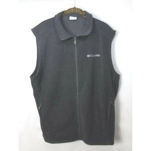 Mens Vest size large Columbia fleece